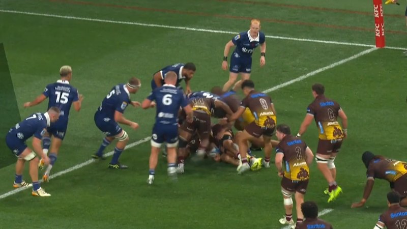 Wilson crashes over out wide