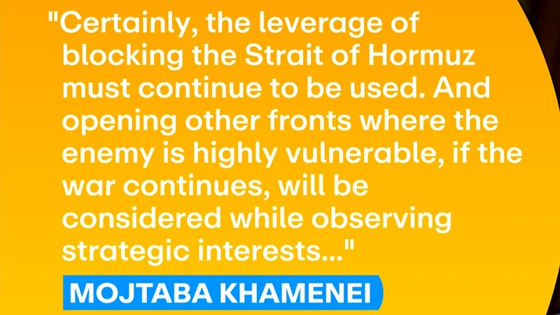 Iran's supreme leader vows to fight on