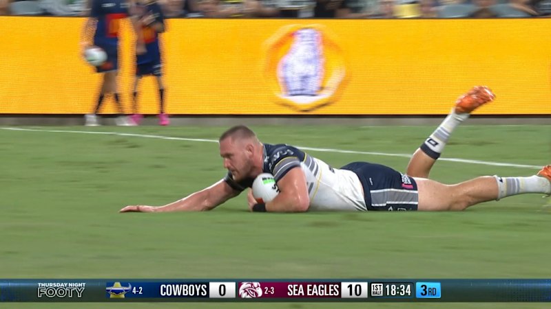 Hess bursts past Manly defence