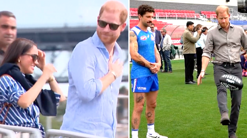 Russell Myers weighs in on Prince Harry and Meghan's Australian tour