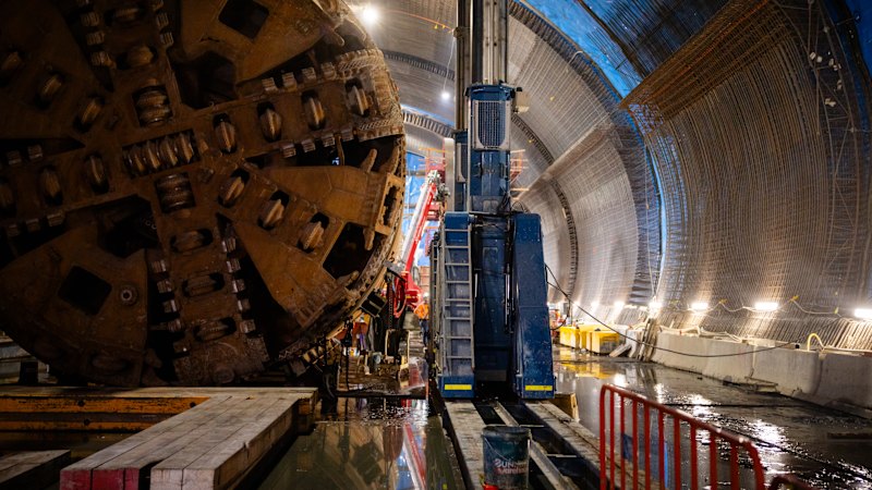 The delicate retrieval of a 1100-tonne machine from beneath Sydney’s busiest streets