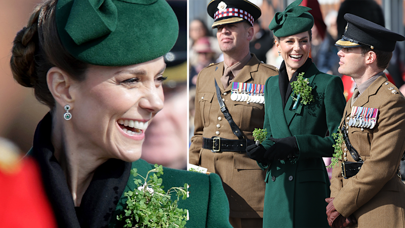 Princess of Wales marks St Patricks Day