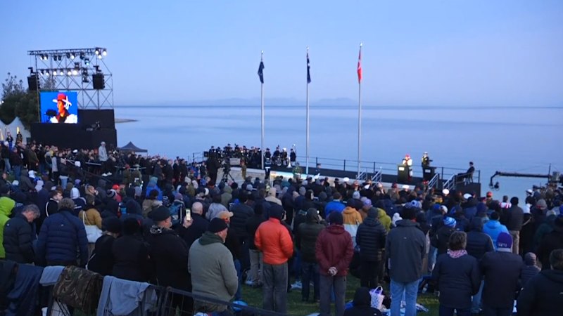 Aussies mark Anzac Day in Gallipoli