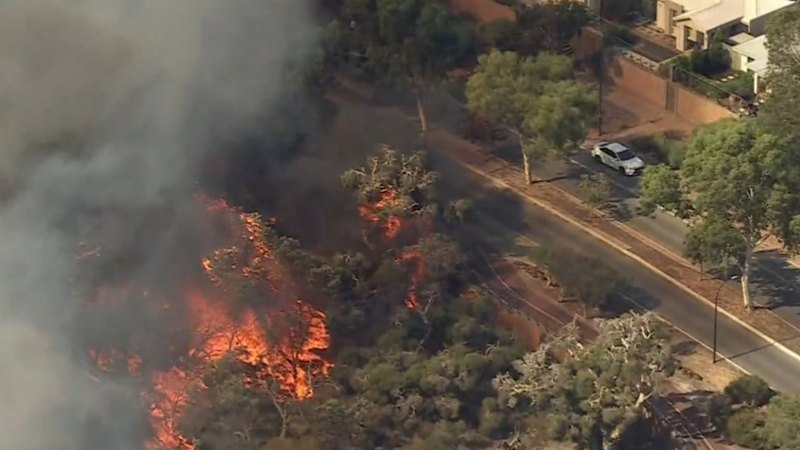 Emergency-level fire damages property in Perth’s north