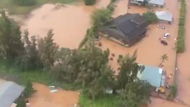 Hawaii flooding worst in 20 years