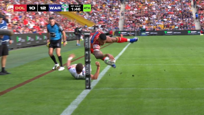 Isaako touches down in trademark style