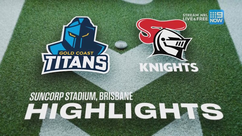 Magic Round: Titans vs Knights | Highlights