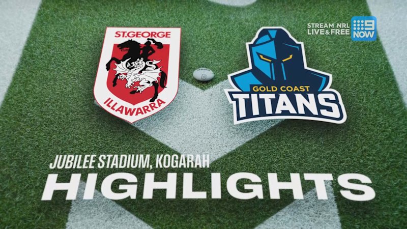 Round 21: Dragons v Titans | Highlights