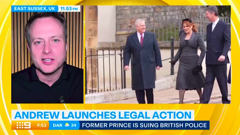 Andrew Mountbatten-Windsor takes police to court over Epstein files arrest