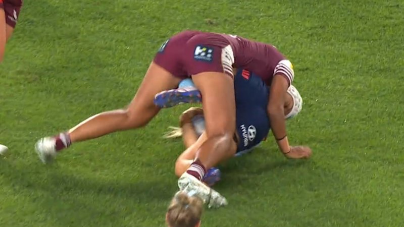 Kelleher stunned by bone-rattling tackle