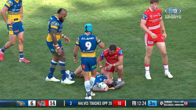 'Whoops': Ugly tackle hurts Hopgood