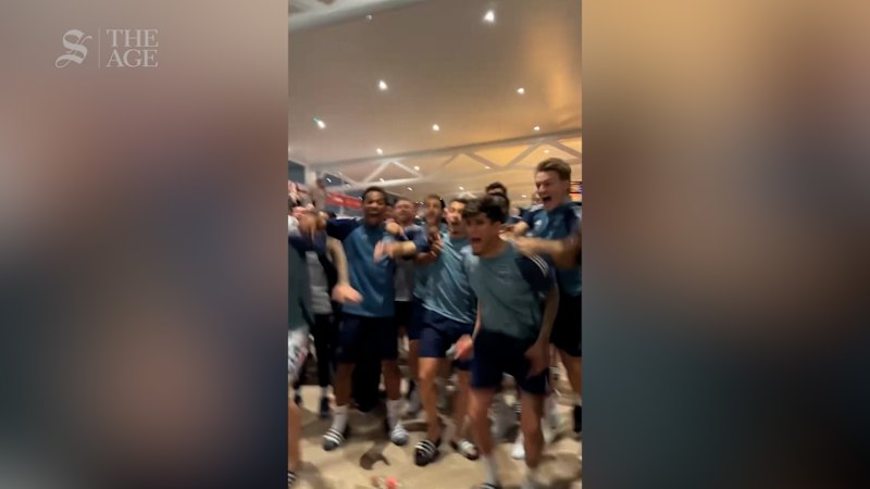 Arsenal players react to becoming Premier League champions