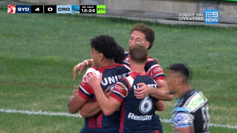 NRL Highlights: Roosters v Sharks - Round 16