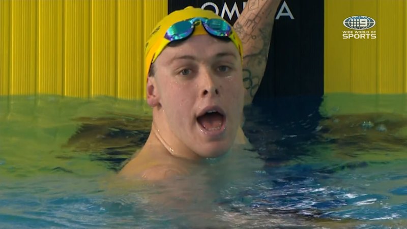 Sam Short Swims Fastest 400m Freestyle in US History, Narrowly Misses World Record