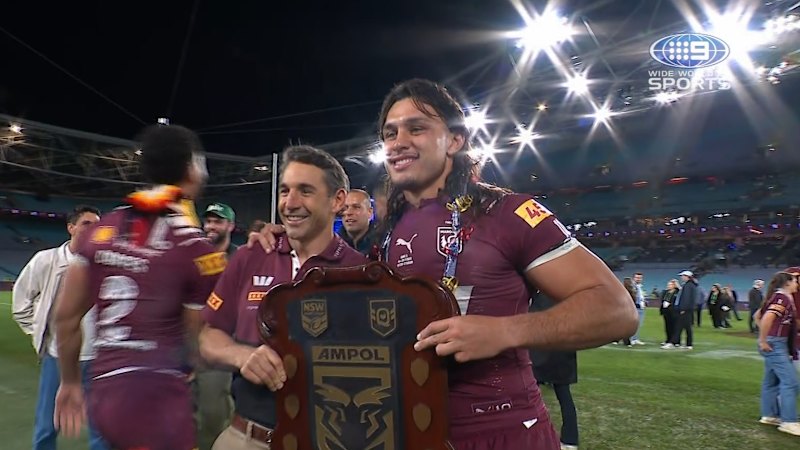 Maroons players rally around Tino