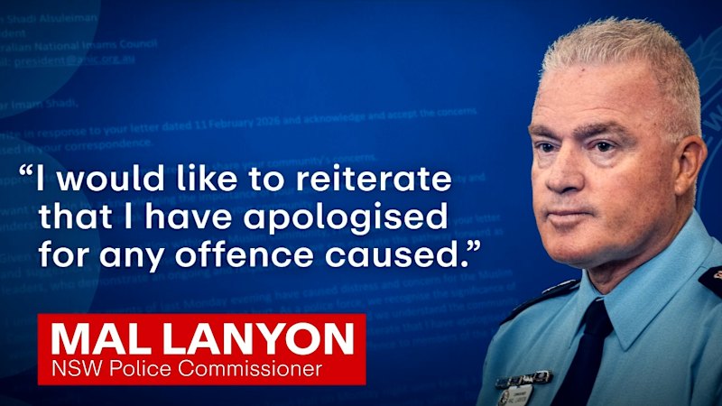 NSW Police commissioner apologises to Muslim leaders