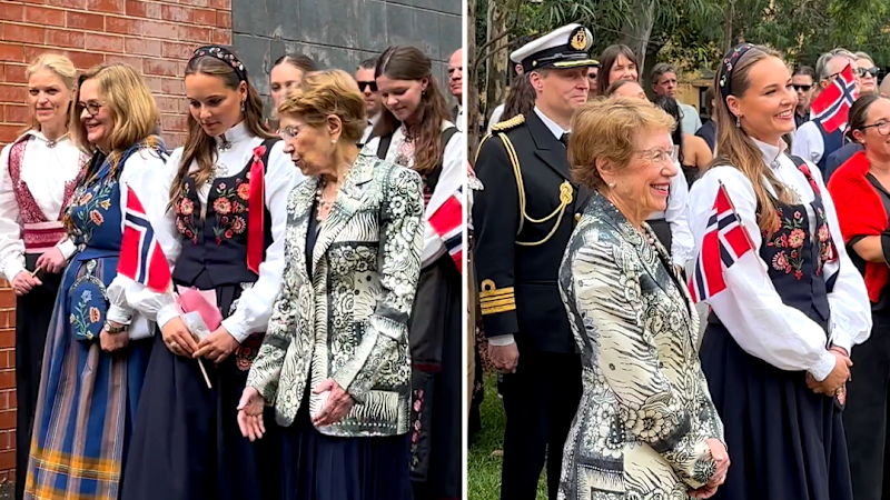 Norway's princess does first event in Sydney