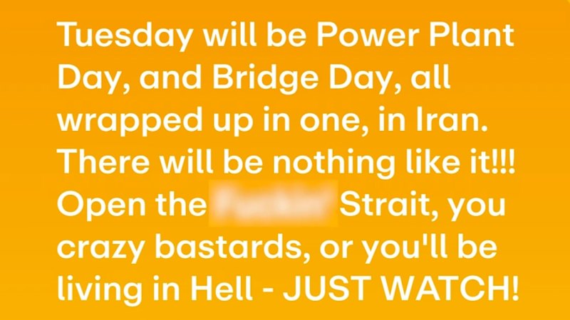 Trump issues new threat to Iran