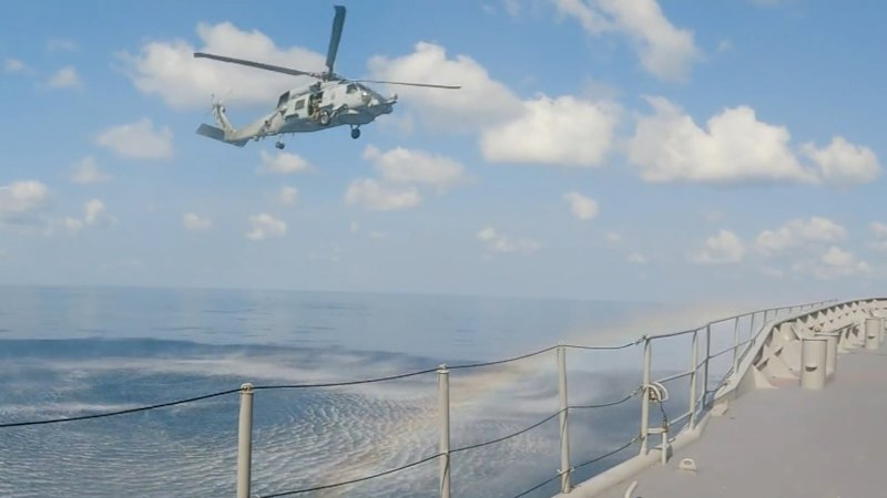 China hits back at claims of 'unsafe' encounter with Australian forces