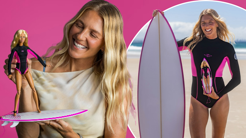 Aussie surfer Stephanie Gilmore immortalised in Barbie form