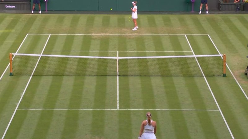 Teenage star bundled out of Wimbledon