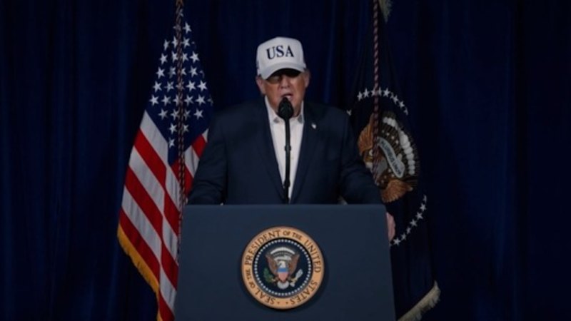 Trump urges Iranians to take over their government