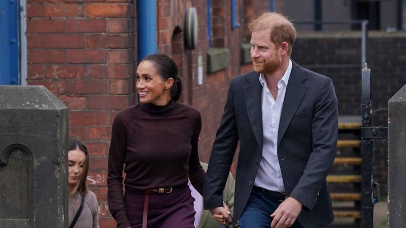 'It's wonderful to be back.': Harry and Meghan return to the UK