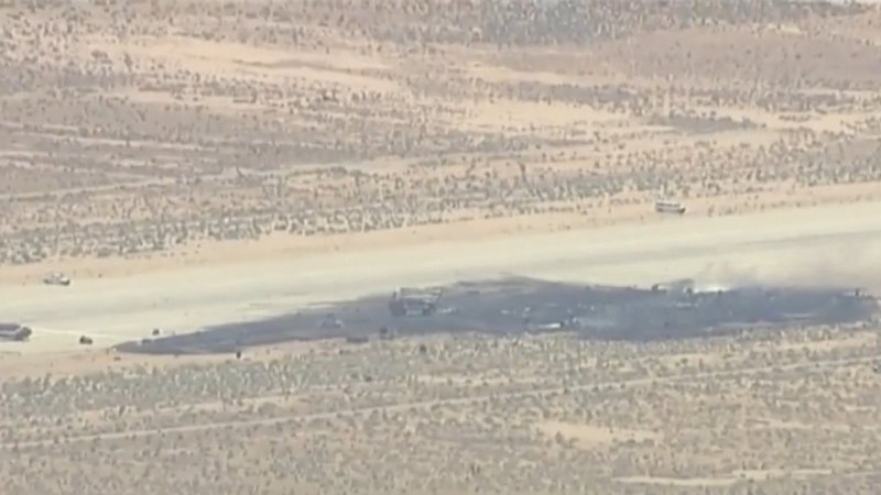 Eight US military air crew killed in bomber crash