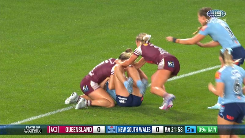 Maroons skipper's desperate bid to stop Chapman