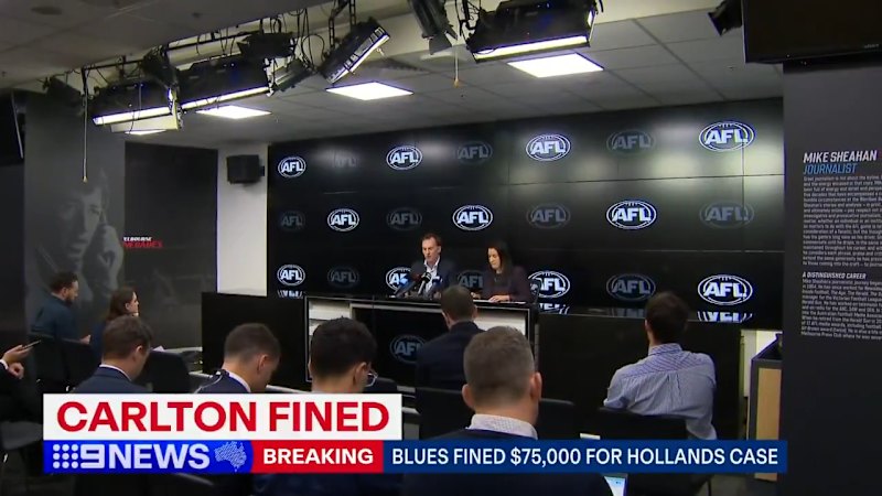 Carlton fined $75k over Elijah Hollands saga