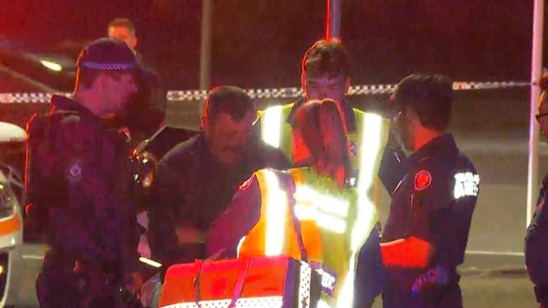 Police officer allegedly run over by man in stolen car