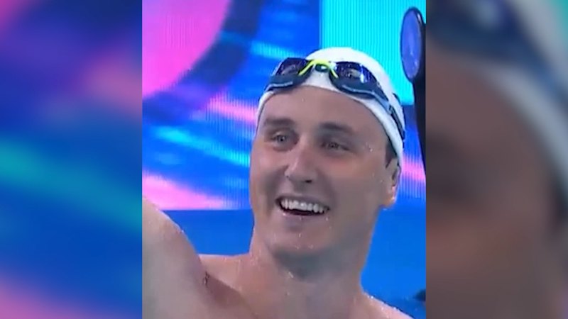 McEvoy breaks 50m world record