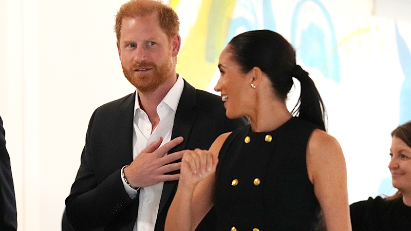 Prince Harry and Meghan at Melbourne’s Royal Children’s Hospital