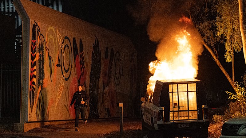 Riot erupts at Alice Springs hospital after accused child killer arrested