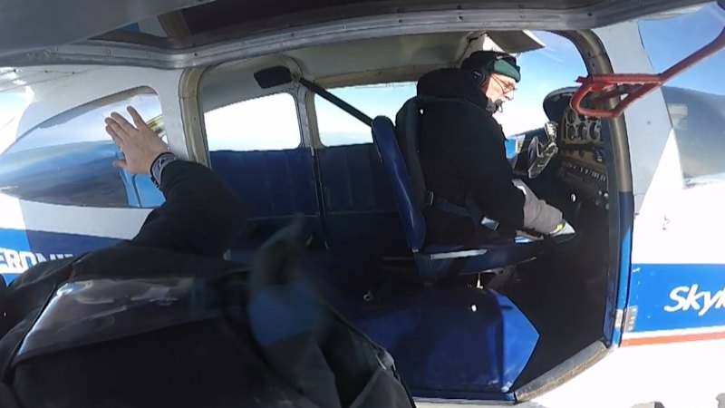 Family of skydiving instructor who died in freak incident speaks outside of court