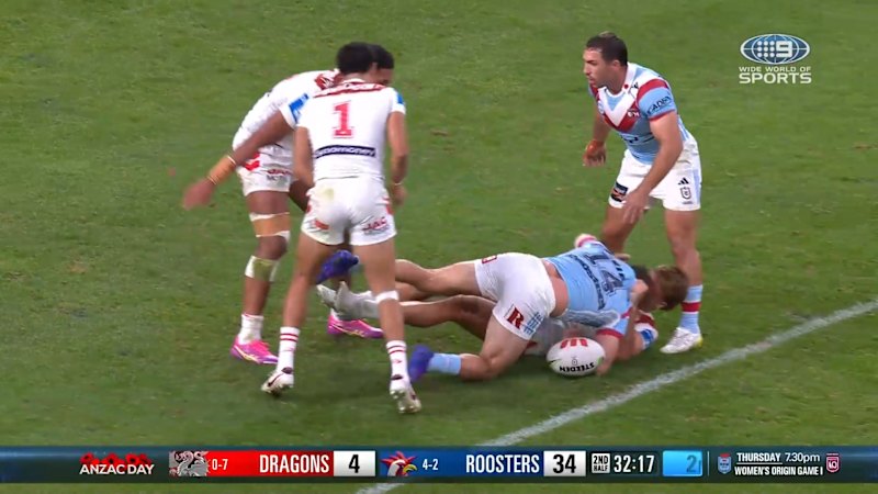 Robson scores despite knock-on