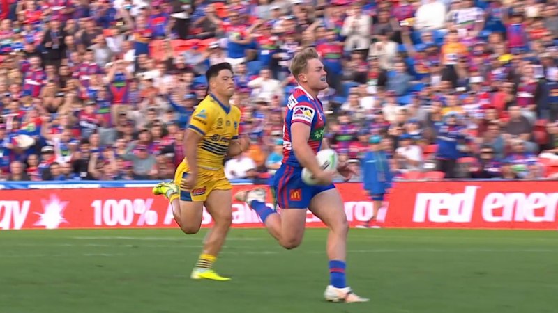 Graham catches Eels napping to score