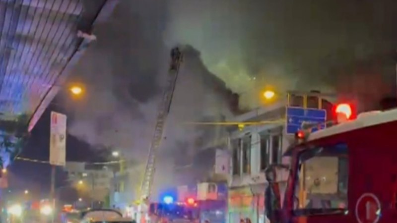 Suspicious fire guts Melbourne nightclub