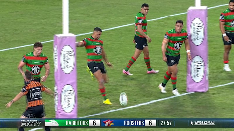 Latrell's perfect dropout against Roosters
