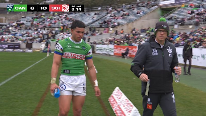 Raiders young gun hooked after horror half