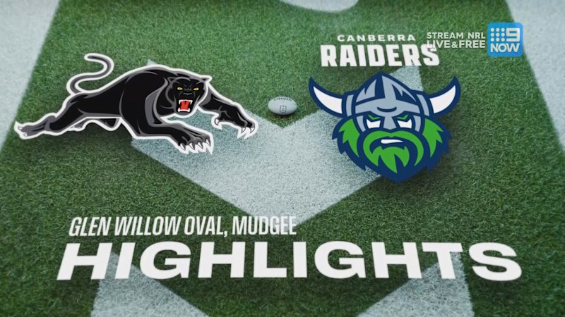 NRL Highlights: Panthers v Raiders - Round 22