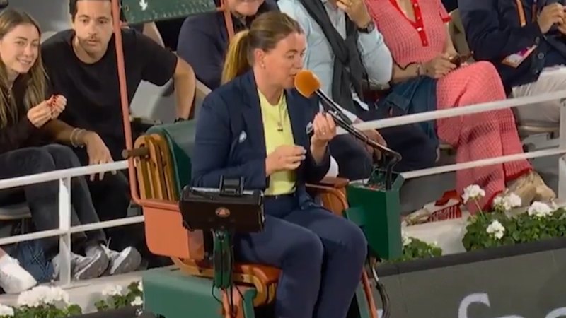Controversial point costs Ruud second set