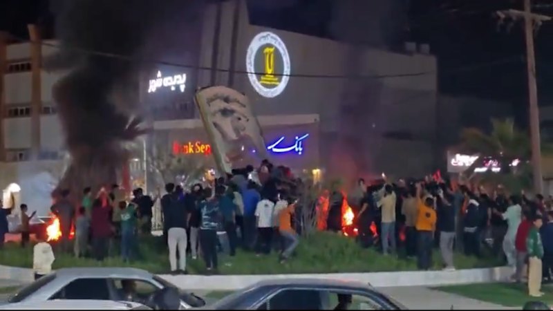 Iranians celebrate news of Khamenei's death