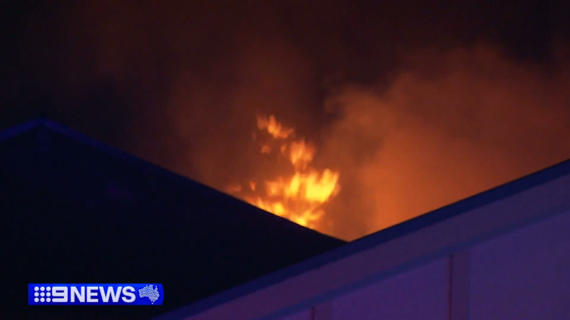Lithium batteries spark shed fire south of Adelaide