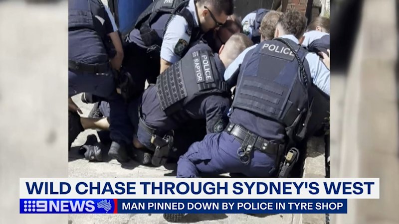 Man arrested after police chase in Sydney’s west