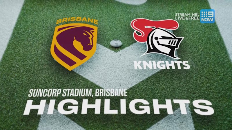NRL Highlights: Broncos v Knights - Round 22