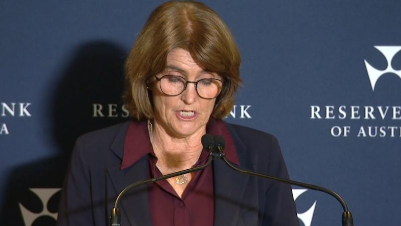 RBA Governor Michele Bullock addresses rate hold