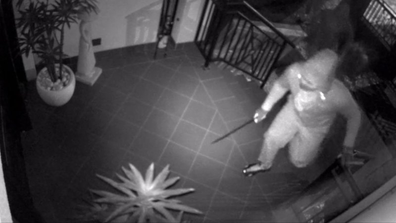 CCTV footage of terrifying home invasion released
