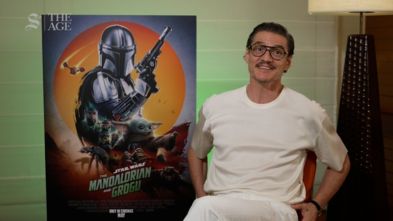 Jon Favreau and Pedro Pascal on their new Star Wars film The Mandalorian and Grogu