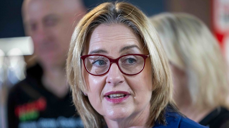 Jacinta Allan tears up speaking about impact of fuel crisis